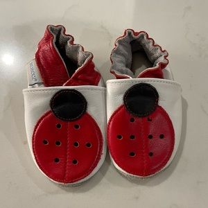 Robeez 0-6 Months Ladybug Shoes Soft Soled